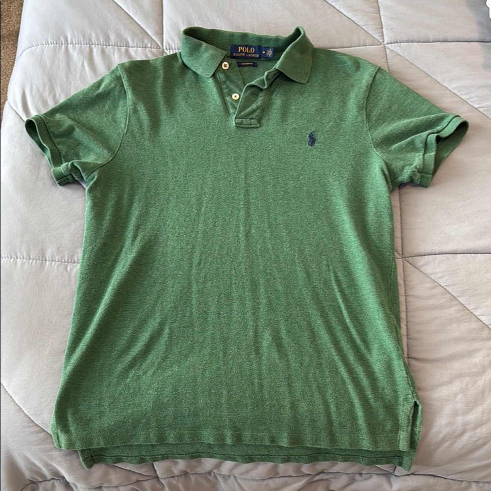 Polo by Ralph Lauren Green Men's Shirt